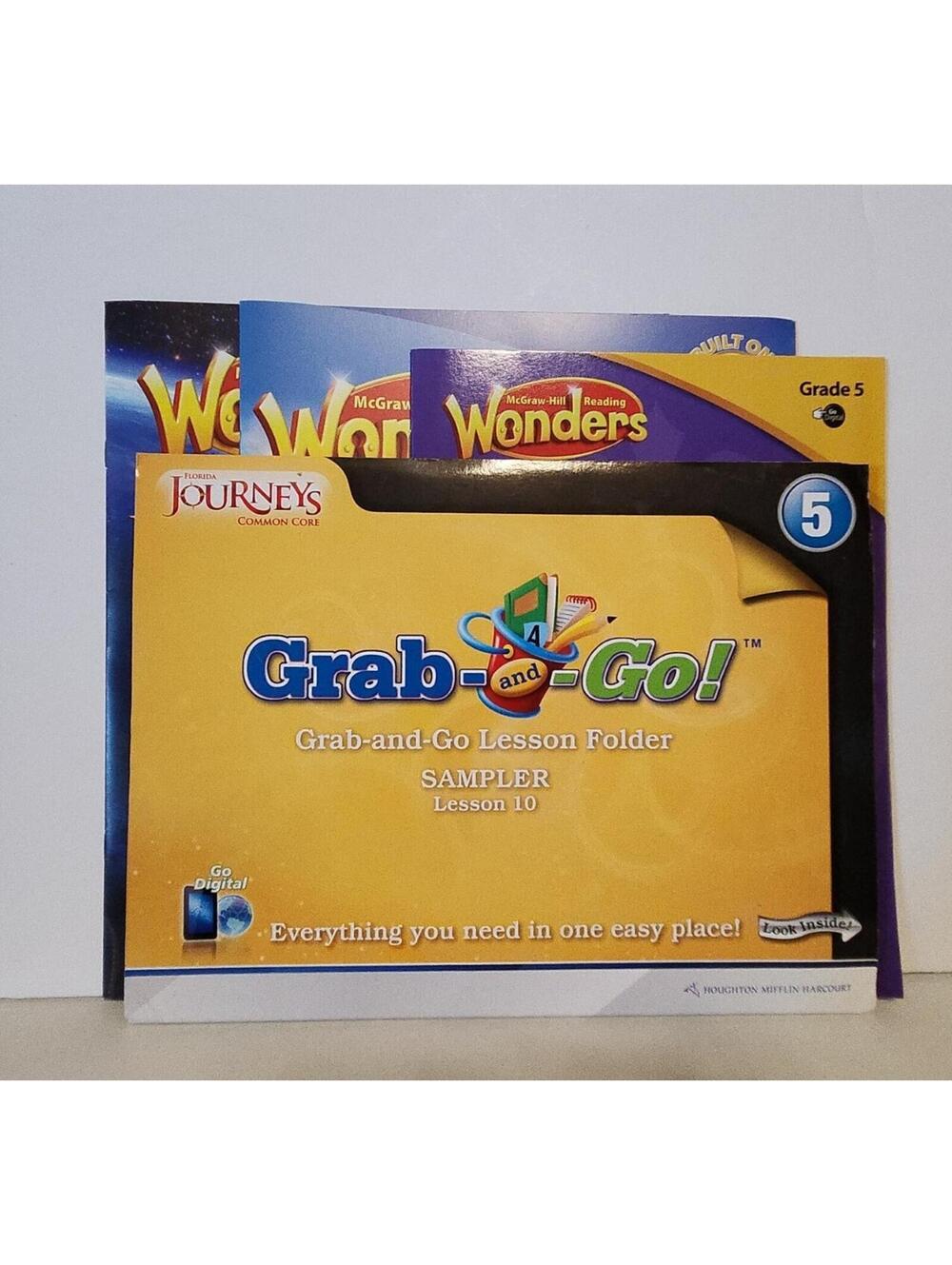 McGraw-Hill Reading Wonders & Florida Journeys Samples Grade 5